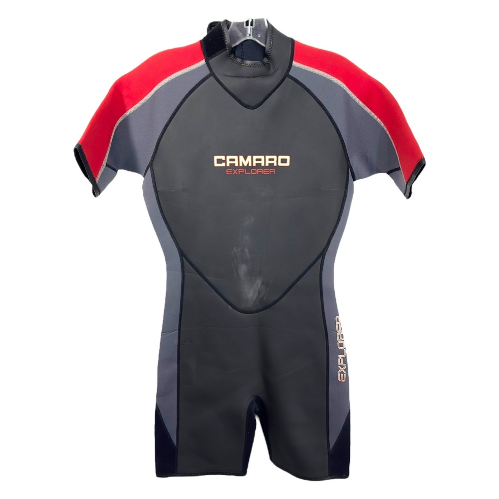 Camaro Explorer Large‎ 42 Wetsuit Short Sleeve Diving Snorkeling Surfing Rafting